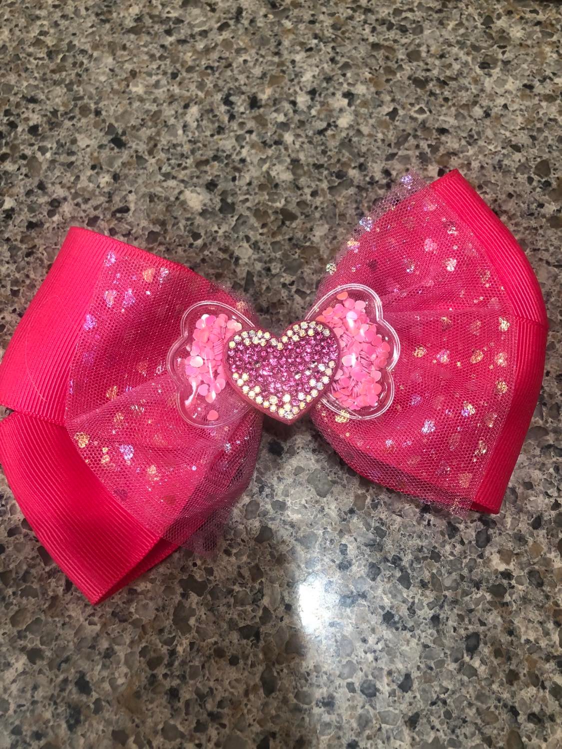 Children's Heart Shaker Bows