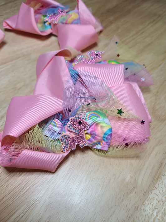 Children's Unicorn Bows