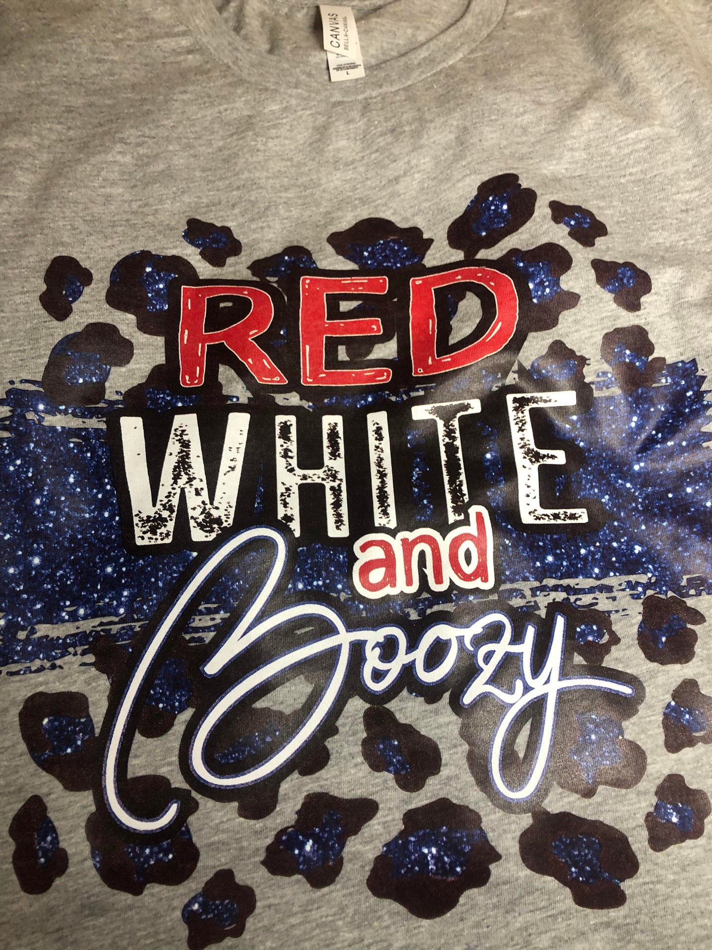 Women's Red White and Boozy Graphic Tee