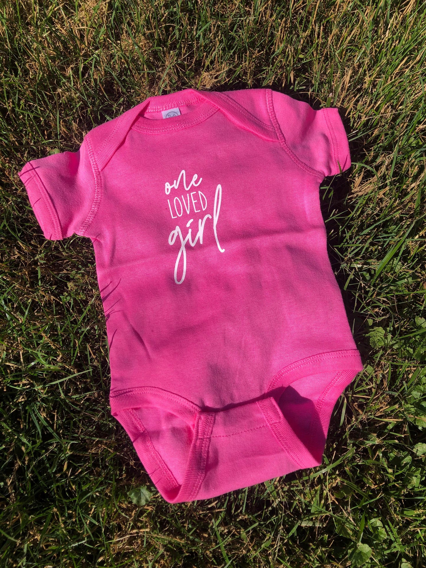 Infant One Loved Girl Onesie