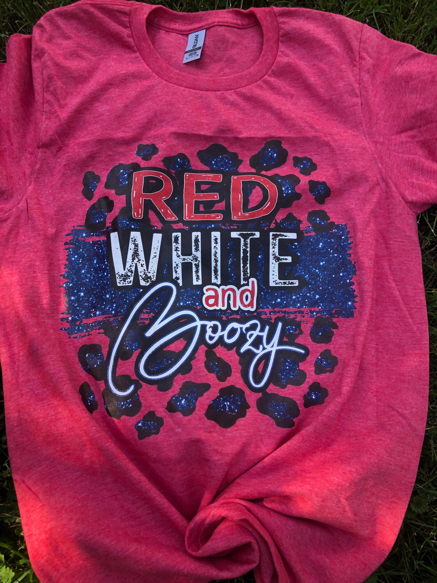 Women's Red White and Boozy Graphic Tee