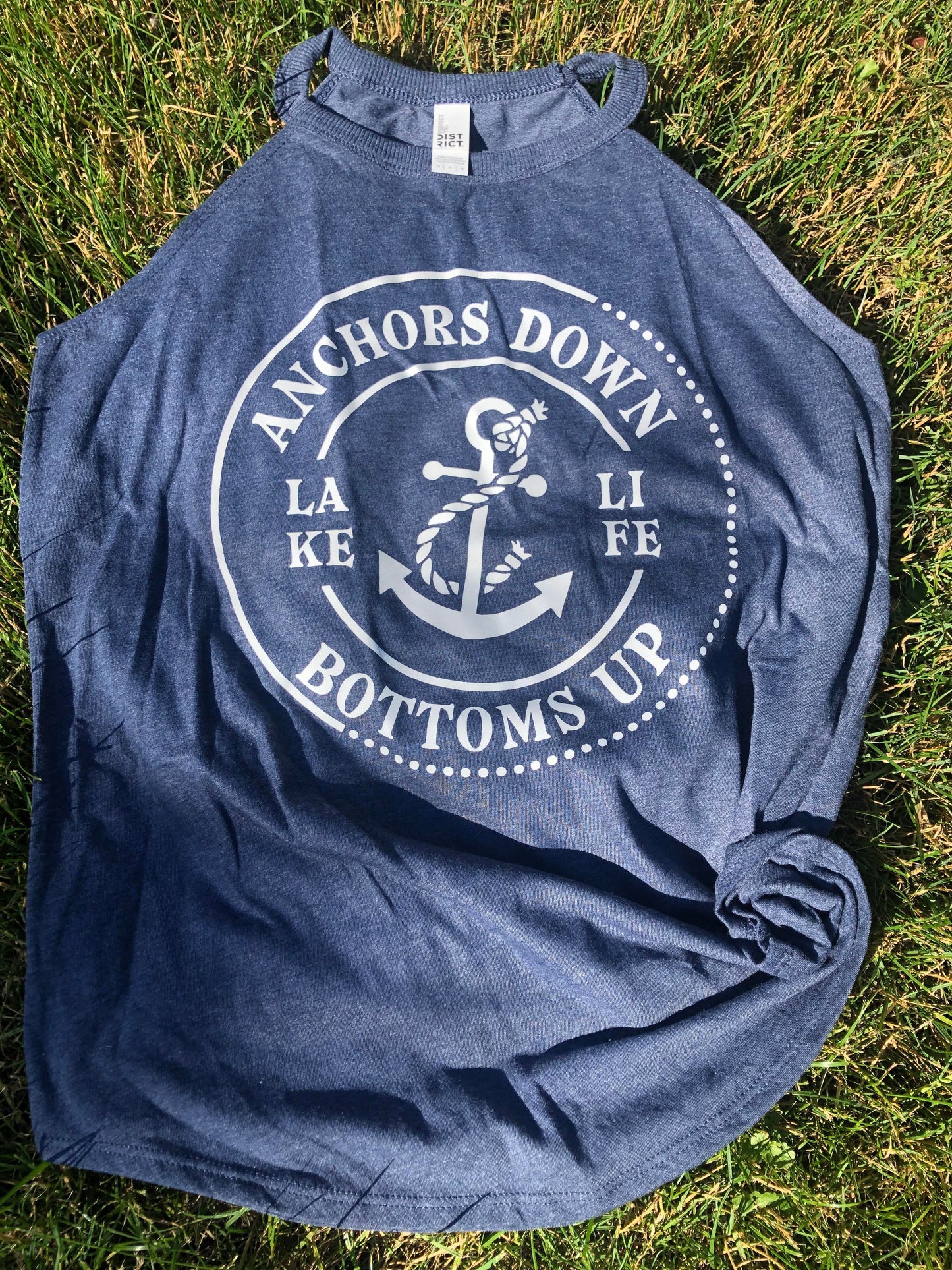 Women's Anchors Down Graphic Tank