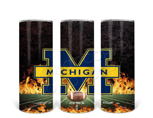 Michigan Football Tumbler